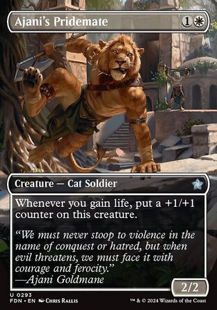 【ENG】《阿耶尼的群伴/Ajani's Pridemate》[基石構築]