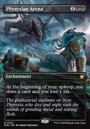 【ENG】《非瑞克西亞鬥技場/Phyrexian Arena》[基石構築]