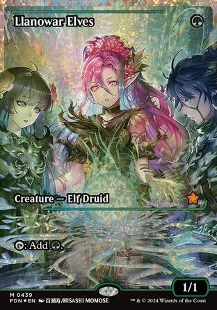 【ENG】《羅堰妖精/Llanowar Elves》[基石構築]