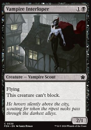 【ENG】《逕闖吸血鬼/Vampire Interloper》[基石構築]