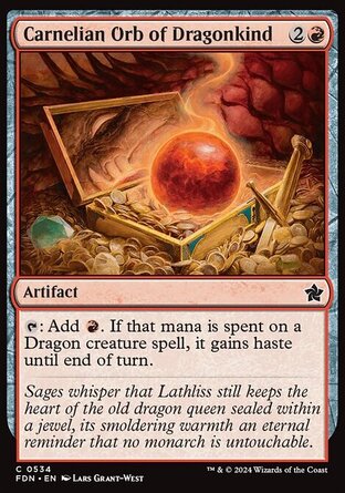 【ENG】《紅玉髓龍珠/Carnelian Orb of Dragonkind》[基石構築]