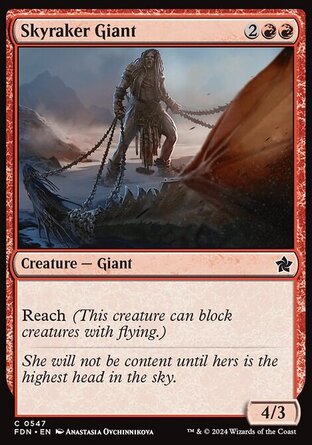 【ENG】《劫天巨人/Skyraker Giant》[基石構築]