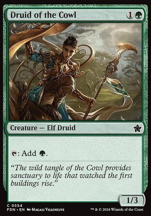 【ENG】《外沿區德魯伊/Druid of the Cowl》[基石構築]
