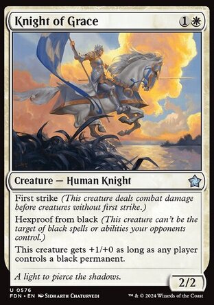 【ENG】《美善騎士/Knight of Grace》[基石構築]