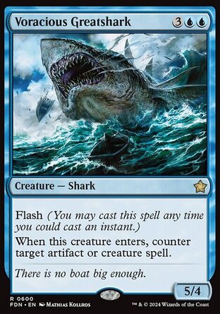 【ENG】《貪餮碩鯊/Voracious Greatshark》[基石構築]