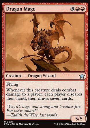【ENG】《巨龍法師/Dragon Mage》[基石構築]
