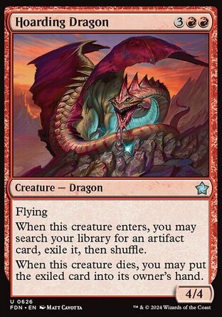 【ENG】《貯寶巨龍/Hoarding Dragon》[基石構築]
