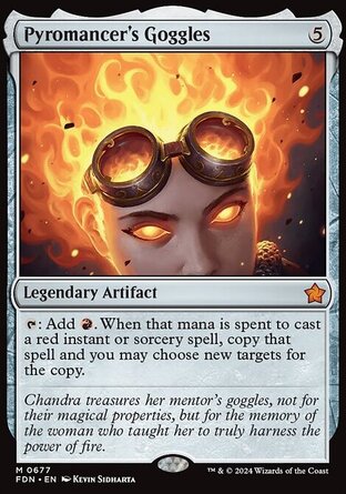 【ENG】《烈焰術士護目鏡/Pyromancer's Goggles》[基石構築]