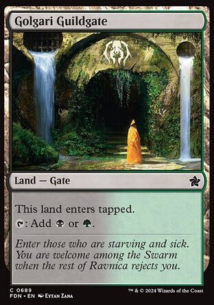 【ENG】《葛加理公會門/Golgari Guildgate》[基石構築]
