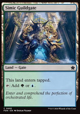 【ENG】《析米克公會門/Simic Guildgate》[基石構築]