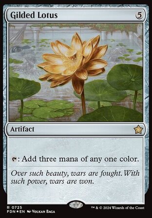 【ENG】《金箔蓮花/Gilded Lotus》[基石構築]