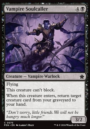 【ENG】《喚魂吸血鬼/Vampire Soulcaller》[基石構築]