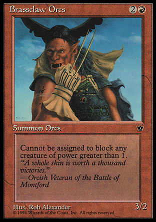【ENG】《銅爪半獸人/Brassclaw Orcs》[墮落王朝]
