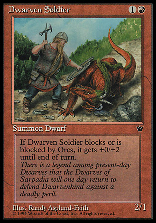 【ENG】《矮人士兵/Dwarven Soldier》[墮落王朝]