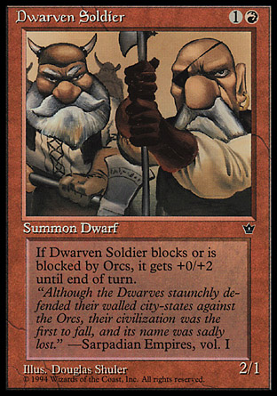 【ENG】《矮人士兵/Dwarven Soldier》[墮落王朝]