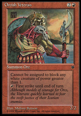 【ENG】《＜獸人老兵＞/Orcish Veteran》[墮落王朝]