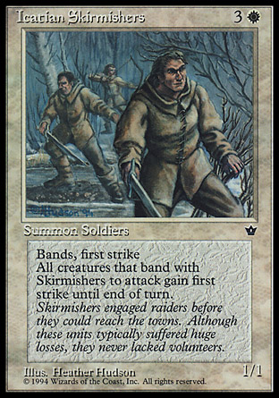 【ENG】《＜艾凱遜散兵＞/Icatian Skirmishers》[墮落王朝]