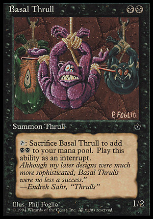【ENG】《＜索爾獸之基＞/Basal Thrull》[墮落王朝]