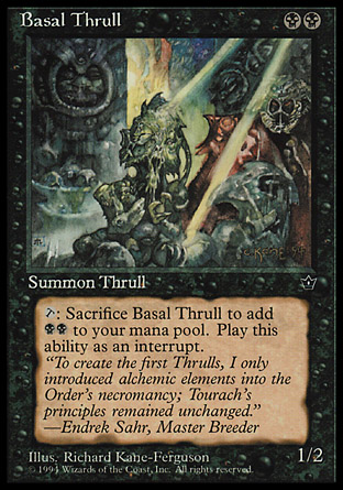 【ENG】《＜索爾獸之基＞/Basal Thrull》[墮落王朝]