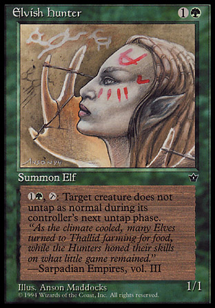 【ENG】《＜妖精獵人＞/Elvish Hunter》[墮落王朝]