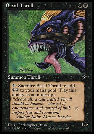 【ENG】《＜索爾獸之基＞/Basal Thrull》[墮落王朝]
