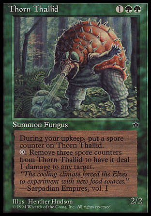 【ENG】《＜荊棘散綠菌＞/Thorn Thallid》[墮落王朝]