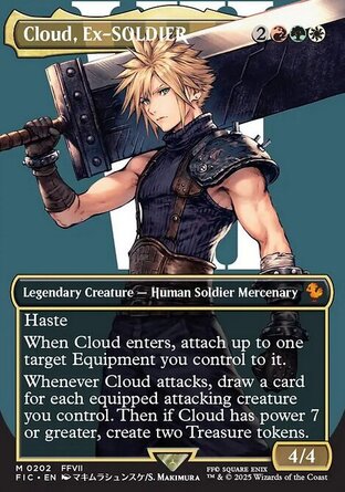 【ENG】 ☆Foil☆ 《前神羅戰士克勞德/Cloud, Ex-SOLDIER》[太空戰士指揮官]