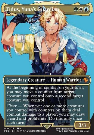 【ENG】 ☆Foil☆ 《優娜護衛提達/Tidus, Yuna's Guardian》[太空戰士指揮官]