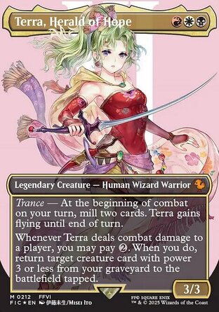 【ENG】 ☆Foil☆ 《希望傳令使蒂娜/Terra, Herald of Hope》[太空戰士指揮官]
