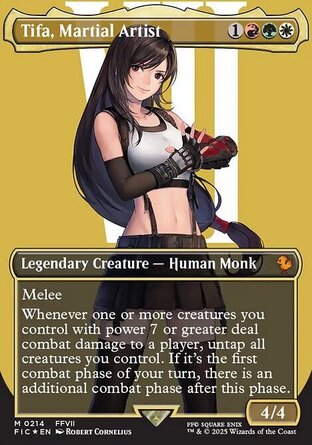 【ENG】 ☆Foil☆ 《格鬥家蒂法/Tifa, Martial Artist》[太空戰士指揮官]