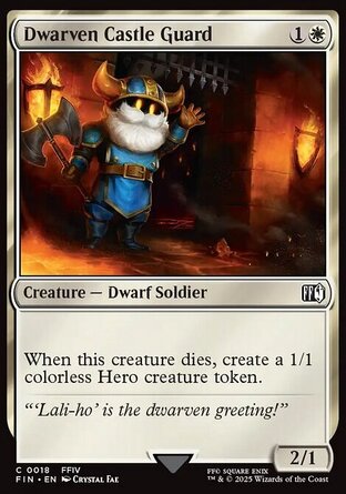 【ENG】《矮人城首位/Dwarven Castle Guard》[太空戰士]
