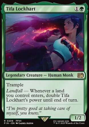 【JPN】 ☆Foil☆ 《蒂法‧洛克哈特/Tifa Lockhart》[太空戰士]