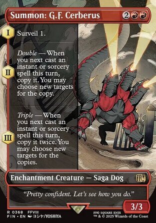 【JPN】《召喚：G.F. 刻耳柏洛斯/Summon: G.F. Cerberus》[太空戰士]