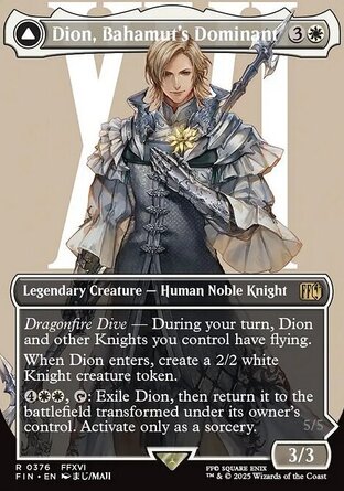【ENG】《巴哈姆特顯化者狄翁/Dion, Bahamut's Dominant》[太空戰士]
