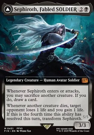 【JPN】《傳奇神羅戰士賽菲羅斯/Sephiroth, Fabled SOLDIER》[太空戰士]