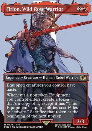 【ENG】 ☆Foil☆ 《野玫瑰戰士弗利奧尼爾/Firion, Wild Rose Warrior》[太空戰士]