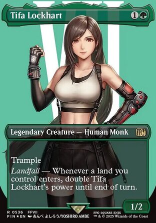 【JPN】 ☆Foil☆ 《蒂法‧洛克哈特/Tifa Lockhart》[太空戰士]