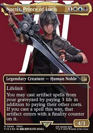 【ENG】 ☆Foil☆ 《路西斯王子諾克提斯/Noctis, Prince of Lucis》[太空戰士]