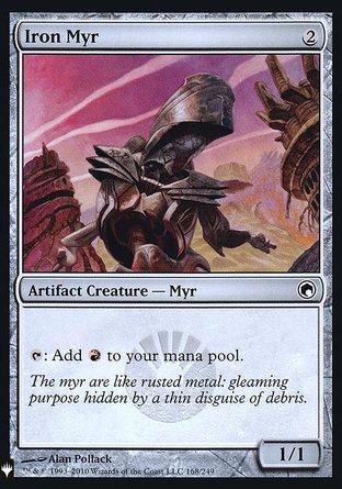 【ENG】 ☆Foil☆ 《鐵秘耳/Iron Myr》[神秘補充包閃]