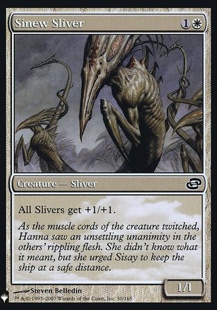 【ENG】 ☆Foil☆ 《肌腱裂片妖/Sinew Sliver》[神秘補充包閃]