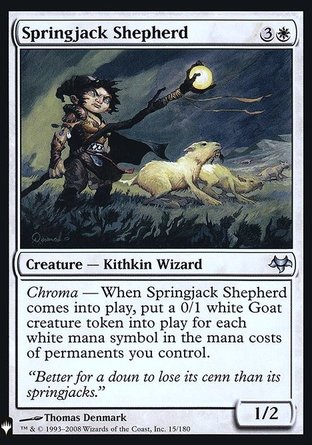 【ENG】 ☆Foil☆ 《兔腳羊牧人/Springjack Shepherd》[神秘補充包閃]