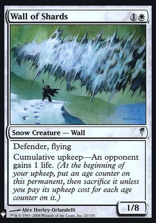 【ENG】 ☆Foil☆ 《碎片牆/Wall of Shards》[神秘補充包閃]