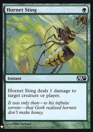 【ENG】 ☆Foil☆ 《黃蜂螫刺/Hornet Sting》[神秘補充包閃]