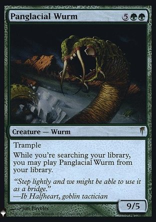 【ENG】 ☆Foil☆ 《跨冰河亞龍/Panglacial Wurm》[神秘補充包閃]