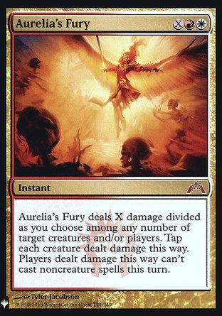 【ENG】 ☆Foil☆ 《歐瑞梨的怒火/Aurelia's Fury》[神秘補充包閃]
