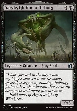 【ENG】《烏爾博格吞蛙雅骨爾/Yargle, Glutton of Urborg》[現實碎片]