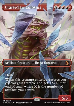 【ENG】《隕爪巨像/Craterclaw Colossus》[現實碎片]