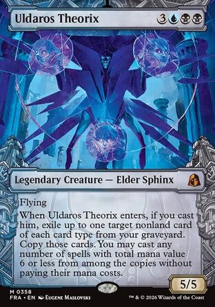 【ENG】 ☆Foil☆ 《烏達洛論析/Uldaros Theorix》[現實碎片]