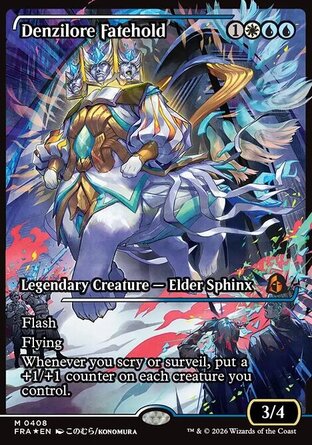 【ENG】 ☆Foil☆ 《鄧齊洛展鑑/Denzilore Fatehold》[現實碎片]