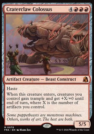 【ENG】《隕爪巨像/Craterclaw Colossus》[現實碎片]